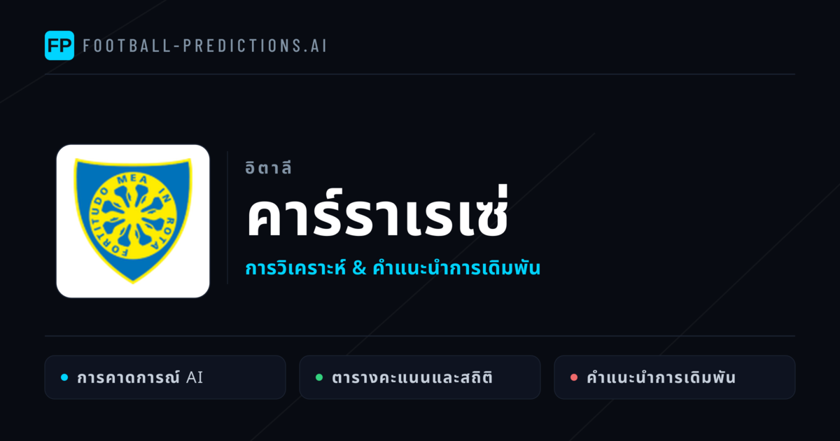 คาร์ราเรเซ่ การวิเคราะห์และสถิติ