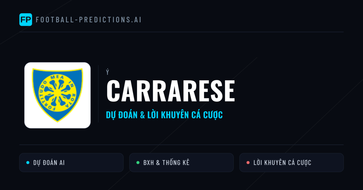 Carrarese Dự đoán & Thống kê