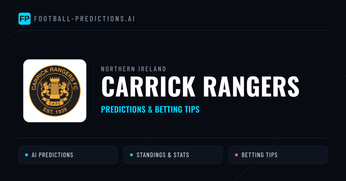 Carrick Rangers Predictions & Stats