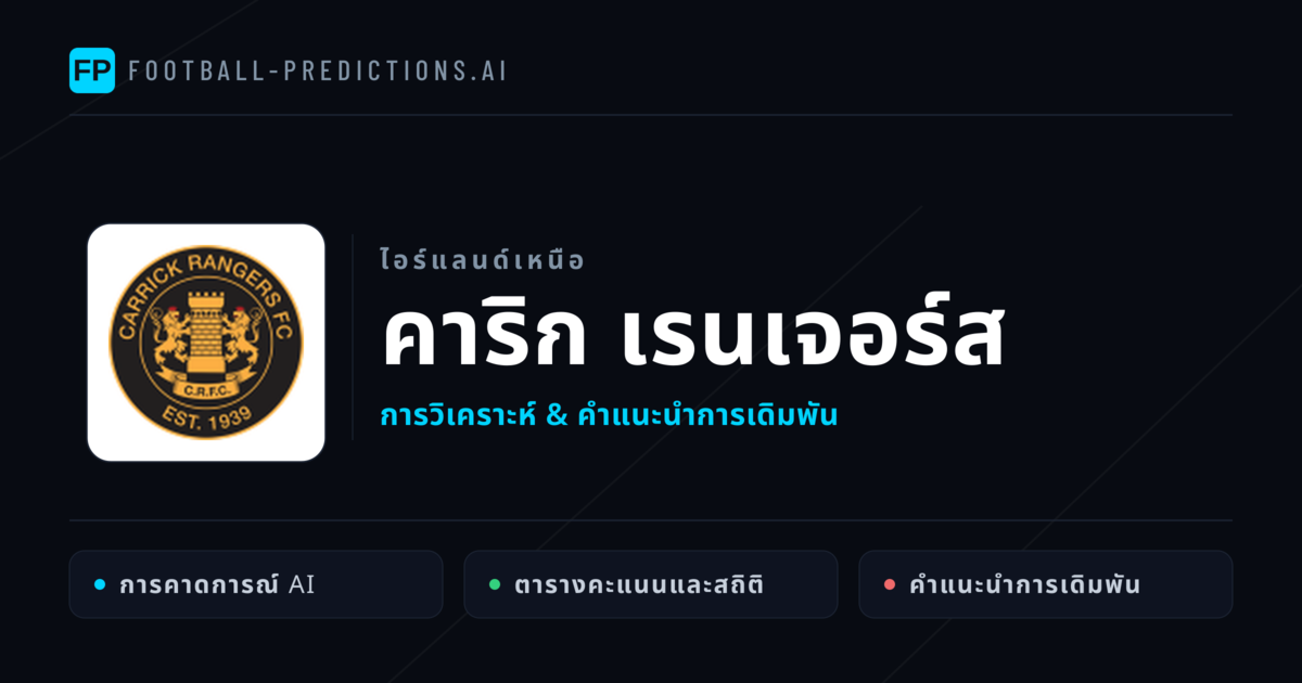คาริก เรนเจอร์ส การวิเคราะห์และสถิติ