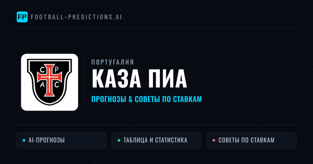 Каза Пиа прогнозы и статистика