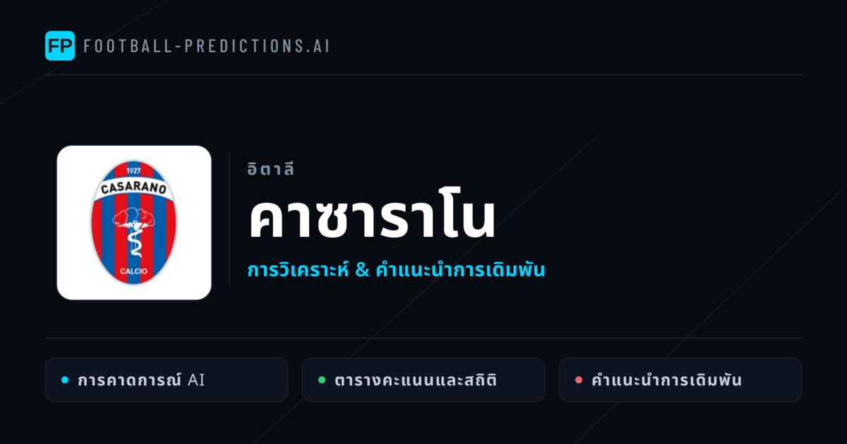 คาซาราโน การวิเคราะห์และสถิติ