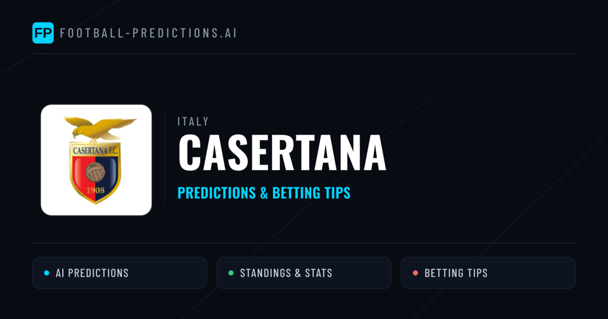 Casertana Predictions & Stats