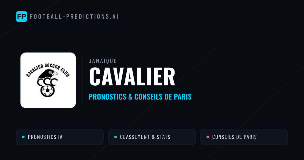Cavalier Pronostics & Statistiques