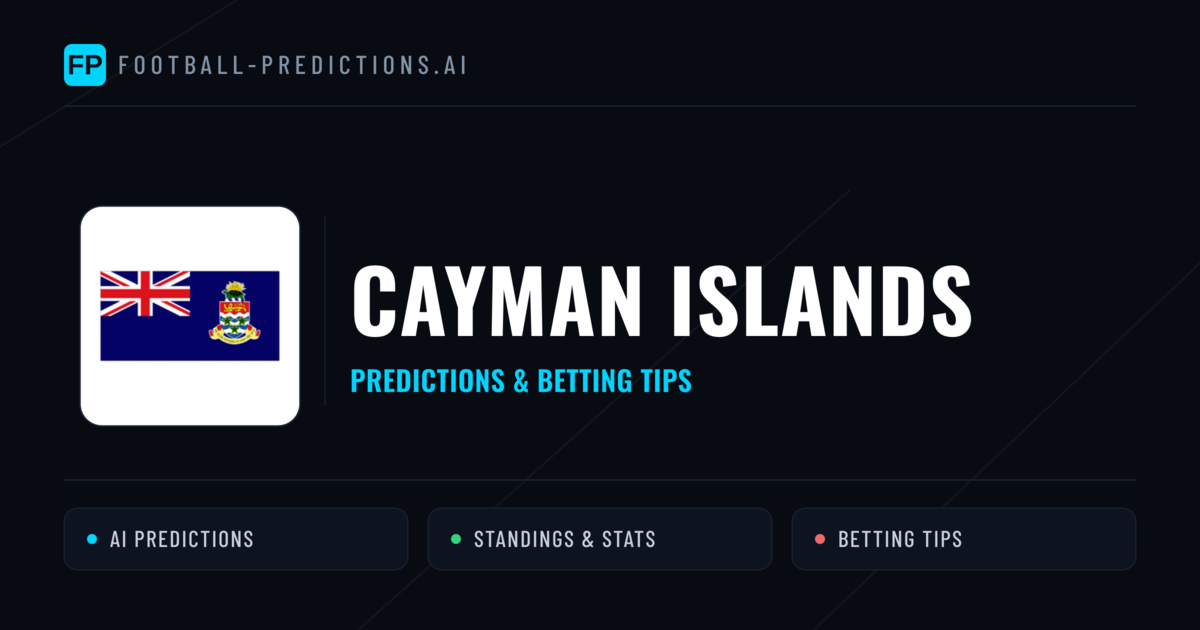 Cayman Islands Predictions & Stats