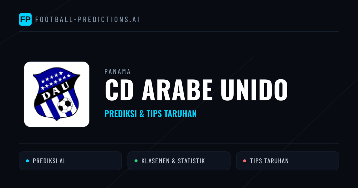 CD Arabe Unido Prediksi & Statistik Piala Dunia
