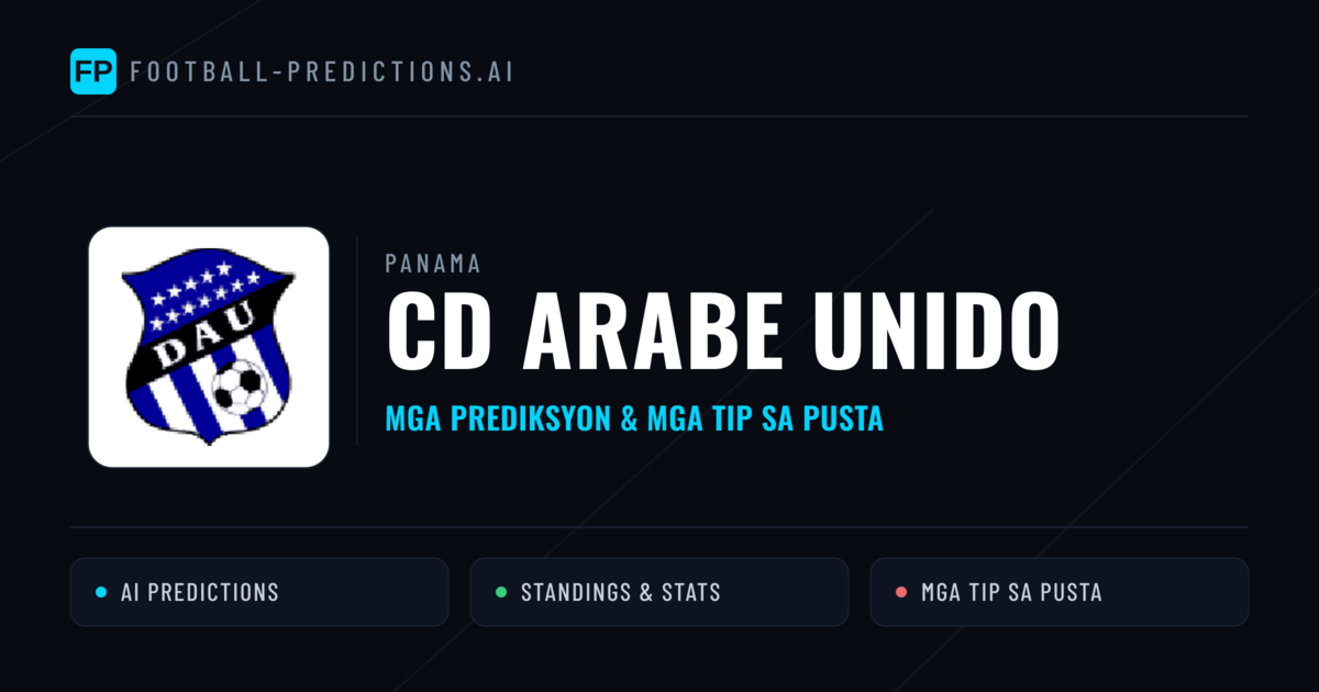 CD Arabe Unido Predictions & Stats