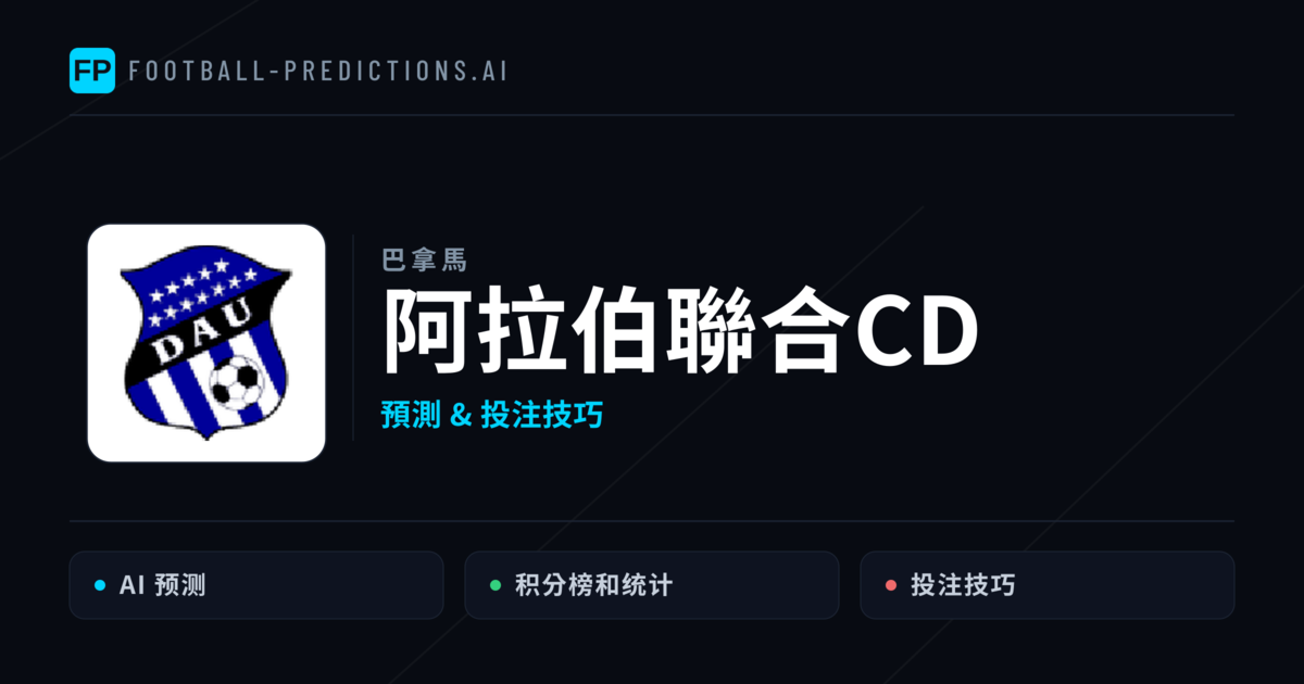 阿拉伯聯合CD 運彩分析｜足球預測與數據