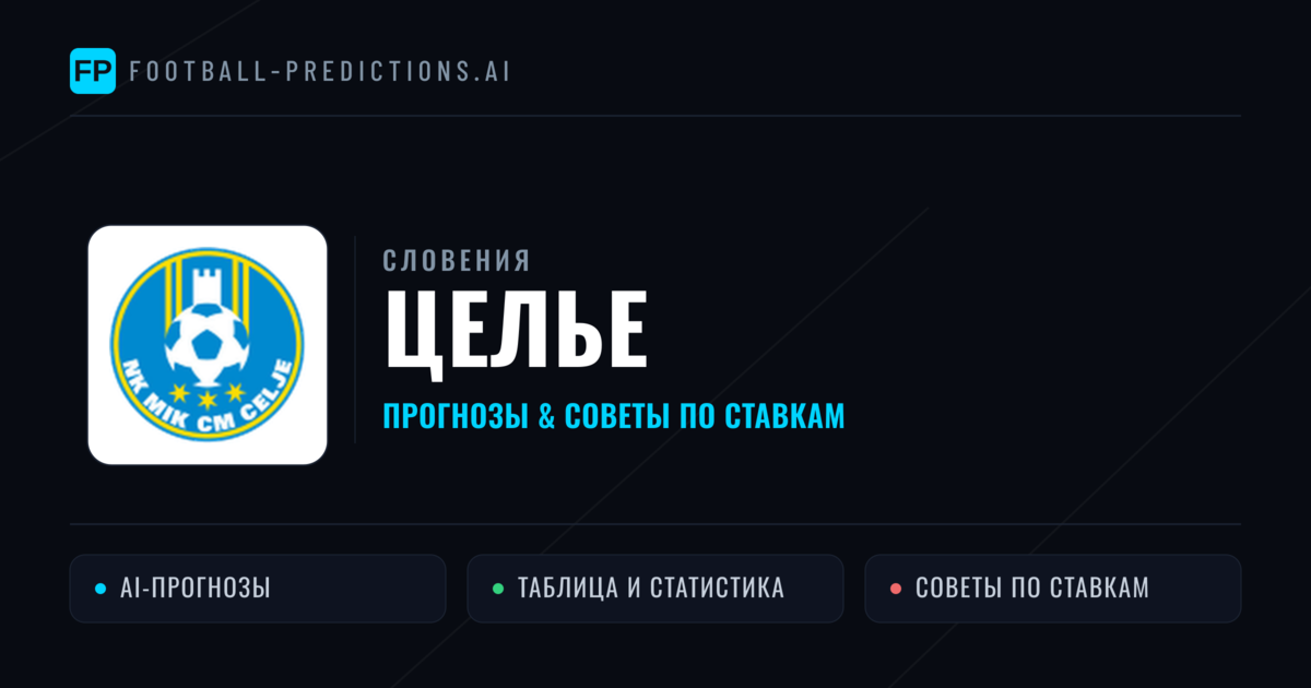 Целье прогнозы и статистика