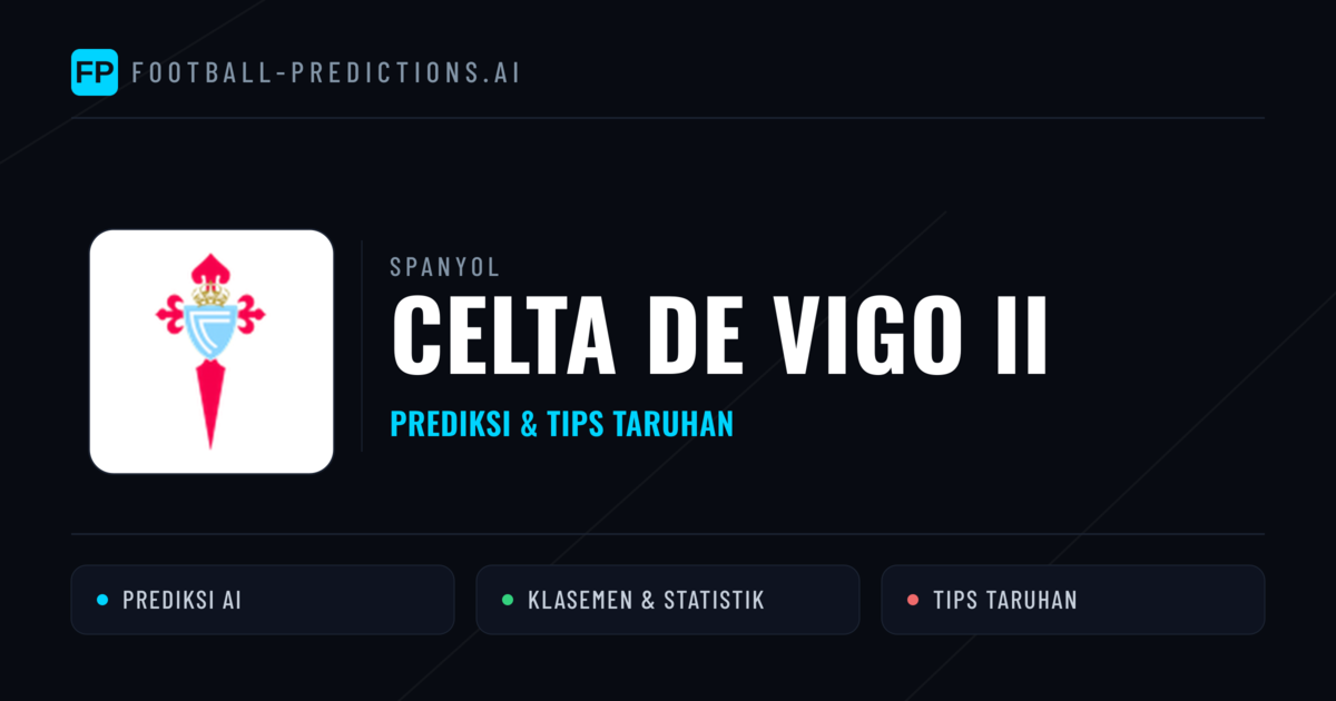 Celta de Vigo II Prediksi & Statistik Piala Dunia