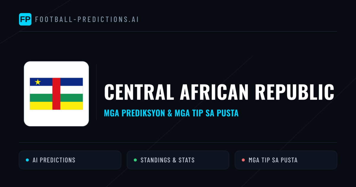Central African Republic Predictions & Stats