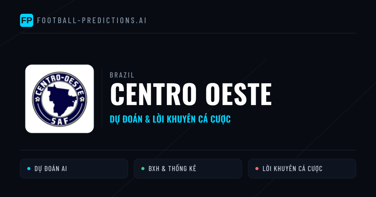 Centro Oeste Dự đoán & Thống kê