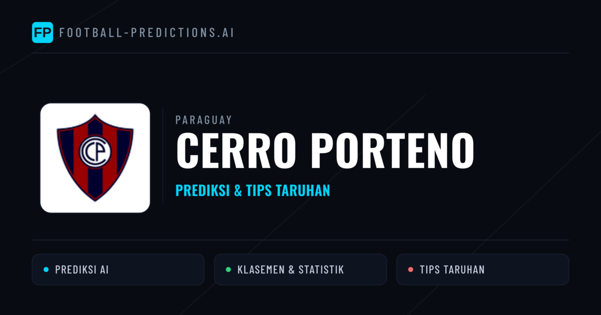 Cerro Porteno Prediksi & Statistik Piala Dunia