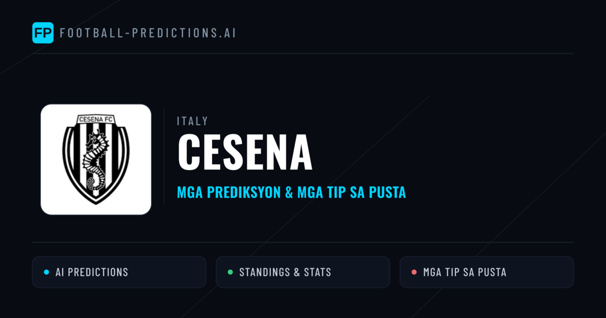 Cesena Predictions & Stats