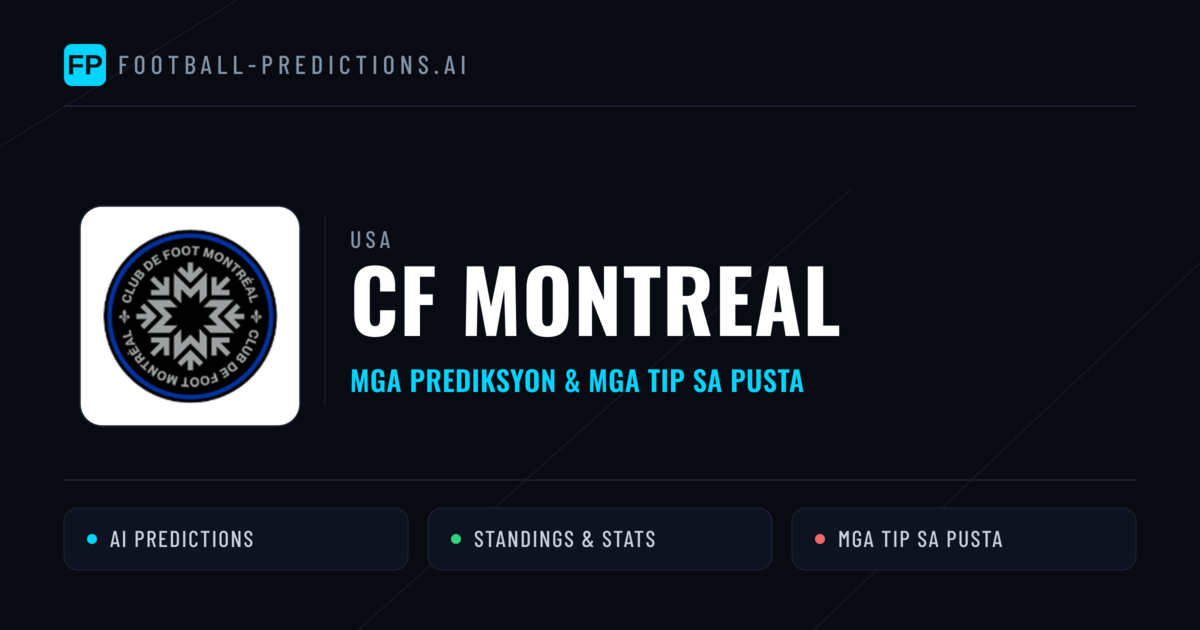 CF Montreal Predictions & Stats