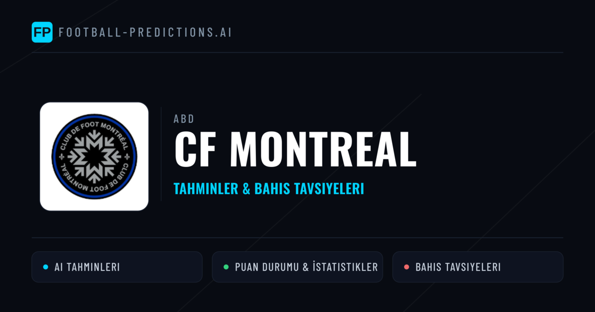 CF Montreal Tahminleri & İstatistikler