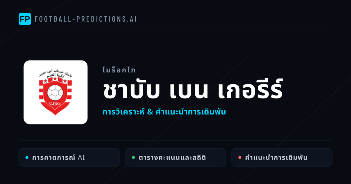 ชาบับ เบน เกอรีร์ การวิเคราะห์และสถิติ