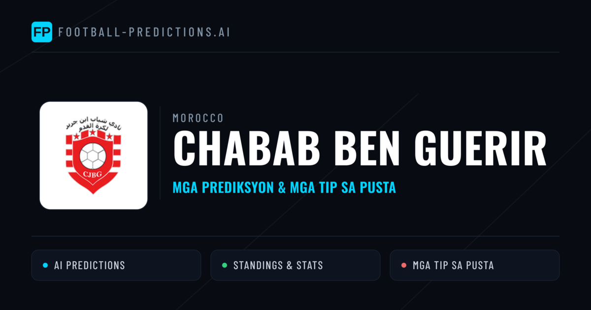 Chabab Ben Guerir Predictions & Stats