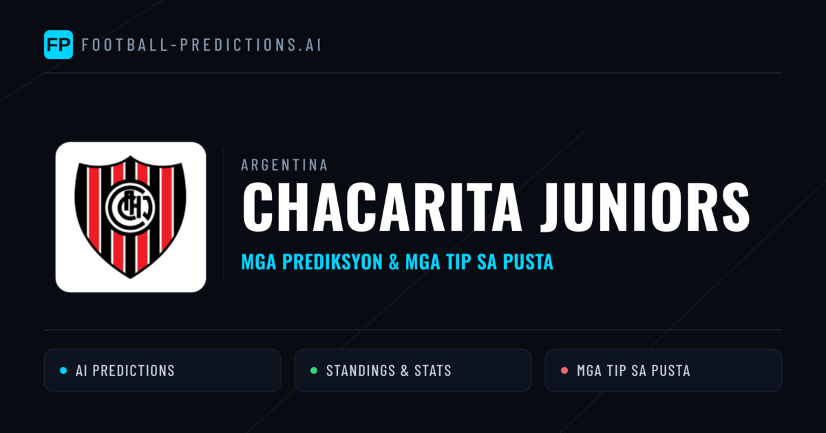 Chacarita Juniors Predictions & Stats