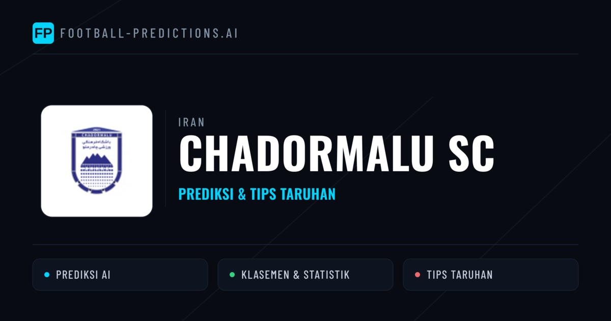 Chadormalu SC Prediksi & Statistik Piala Dunia