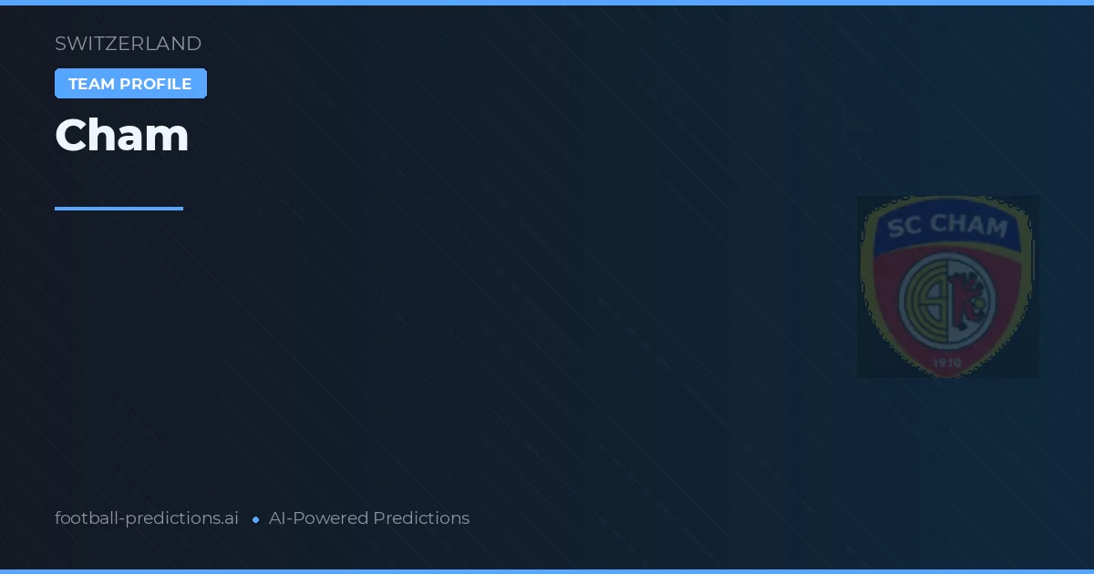 Cham Predictions & Stats