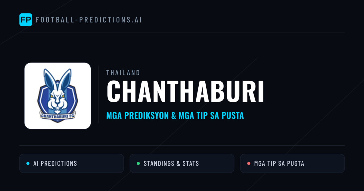 Chanthaburi Predictions & Stats