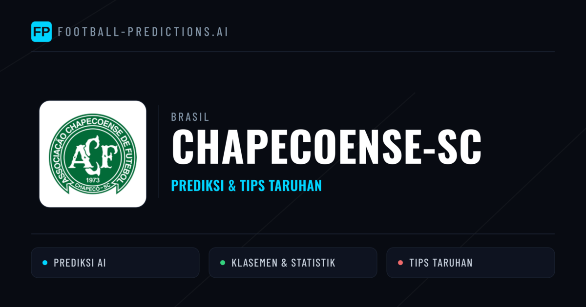 Chapecoense-sc Prediksi & Statistik Piala Dunia