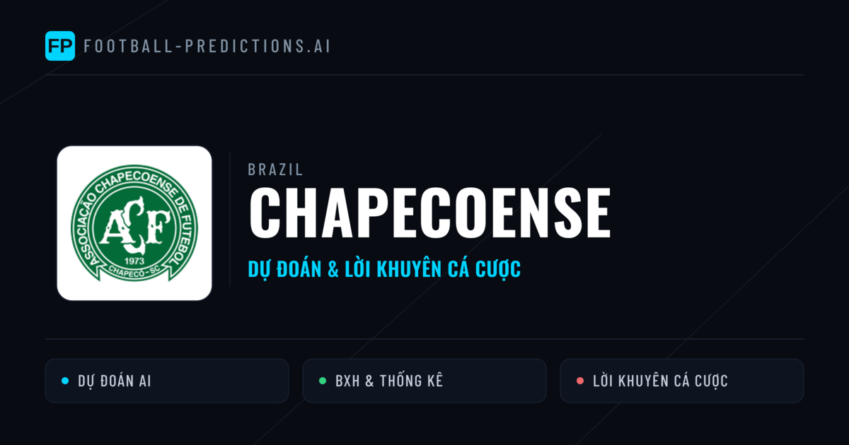 Chapecoense Dự đoán & Thống kê