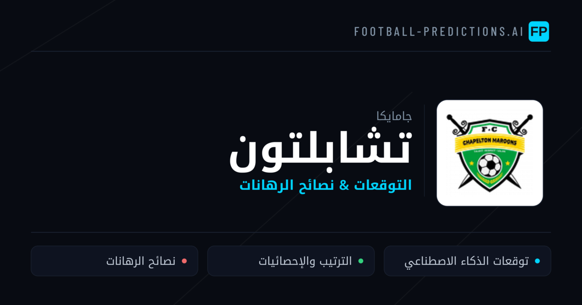 تشابلتون توقعات واحصائيات