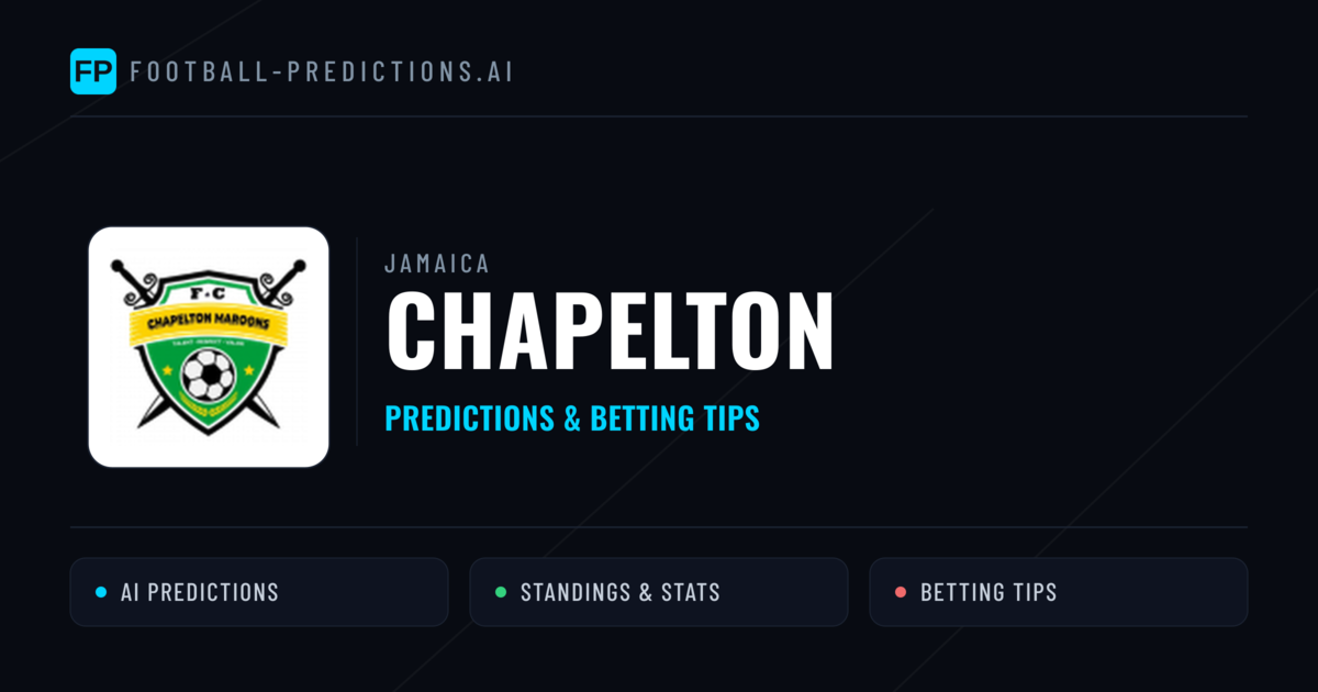 Chapelton Predictions & Stats