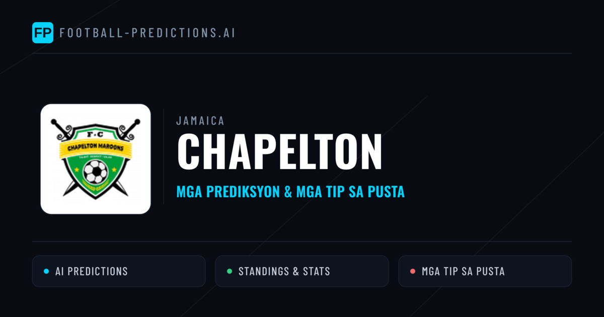 Chapelton Predictions & Stats