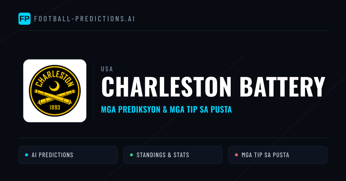 Charleston Battery Predictions & Stats