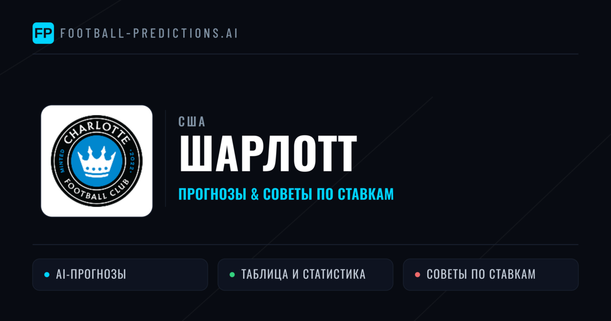 Шарлотт прогнозы и статистика