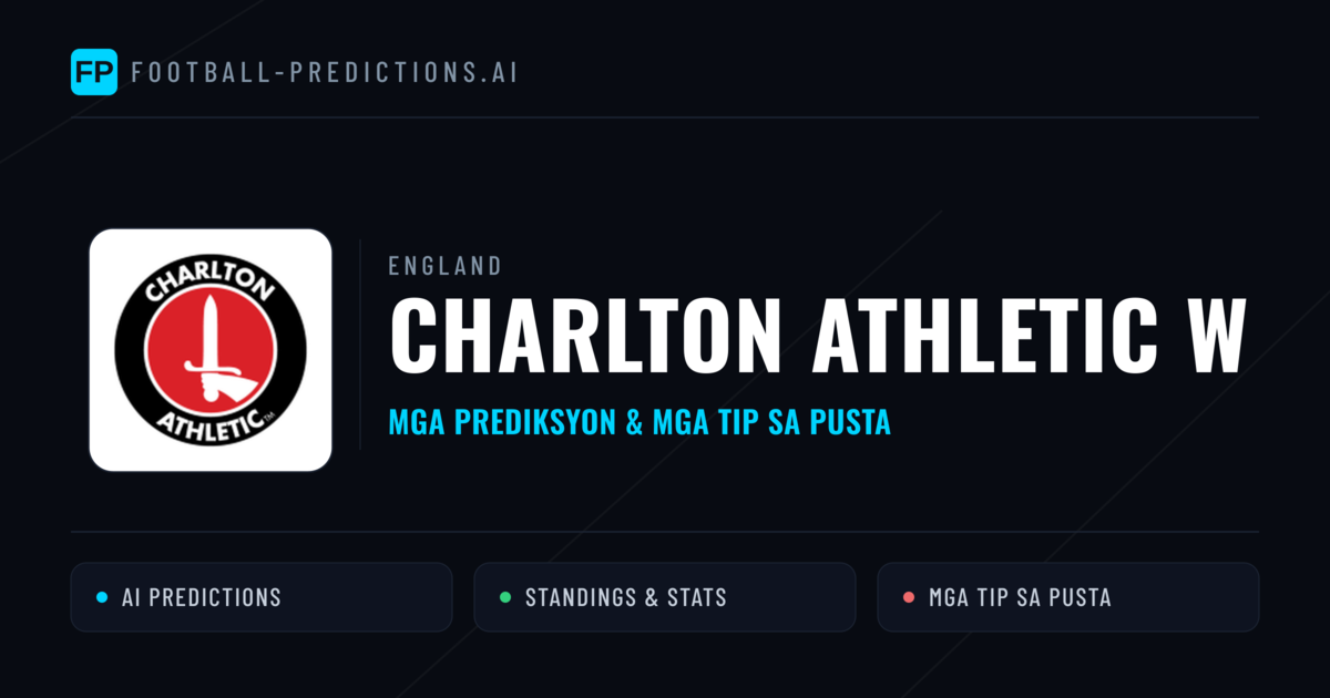 Charlton Athletic W Predictions & Stats