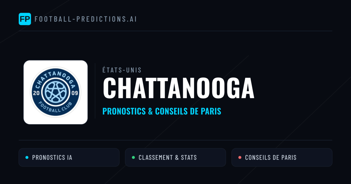 Chattanooga Pronostics & Statistiques