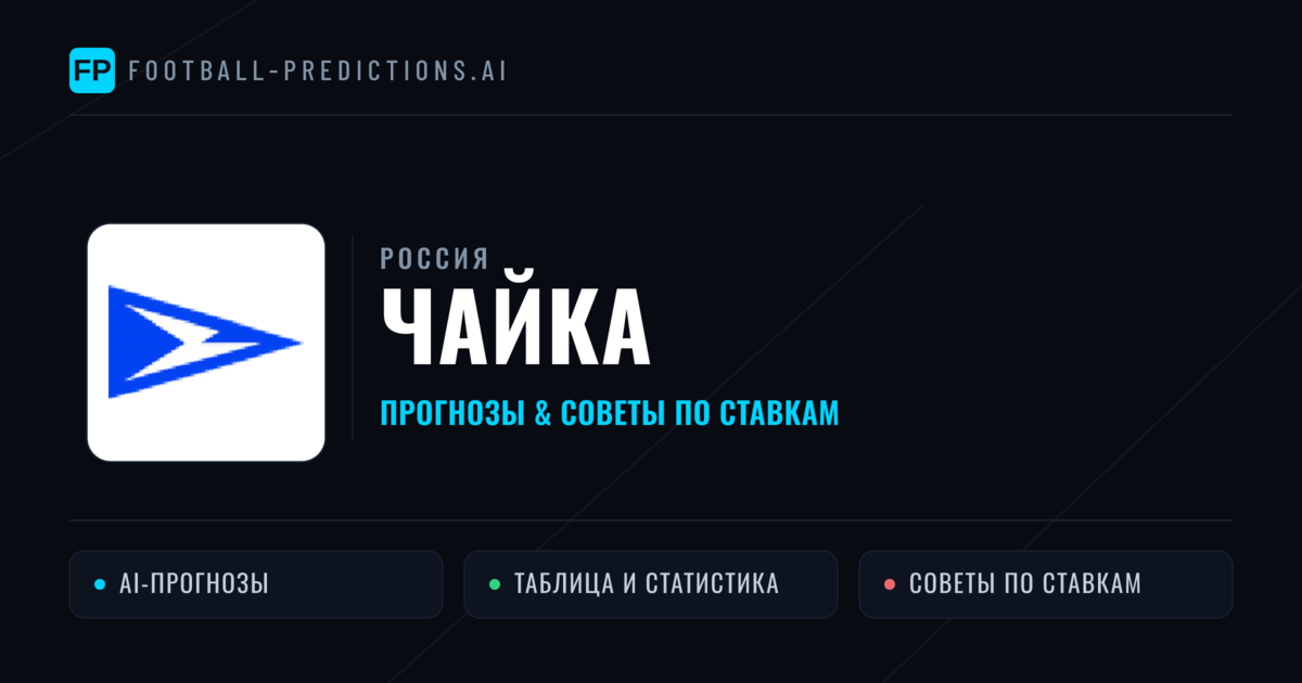 Чайка прогнозы и статистика