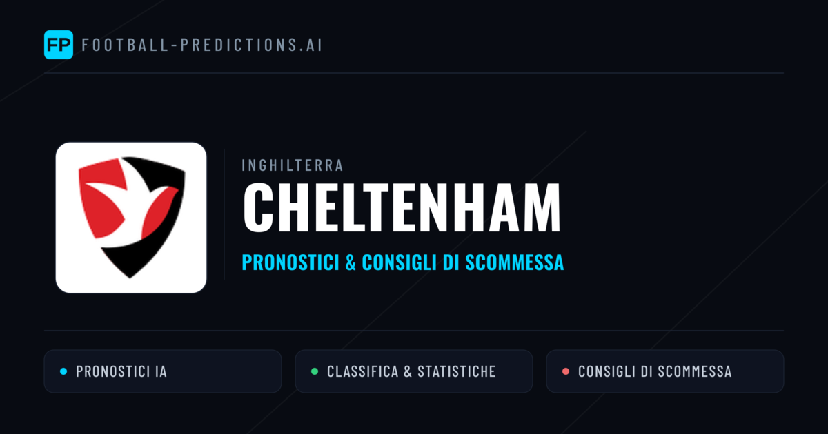 Pronostici e Statistiche Cheltenham