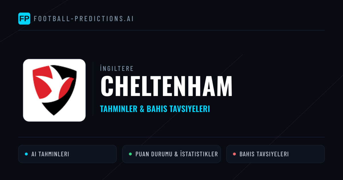 Cheltenham Tahminleri & İstatistikler