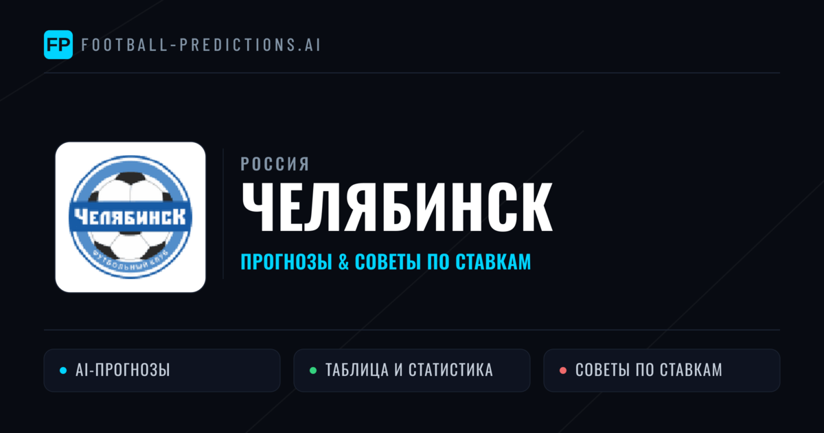 Челябинск прогнозы и статистика