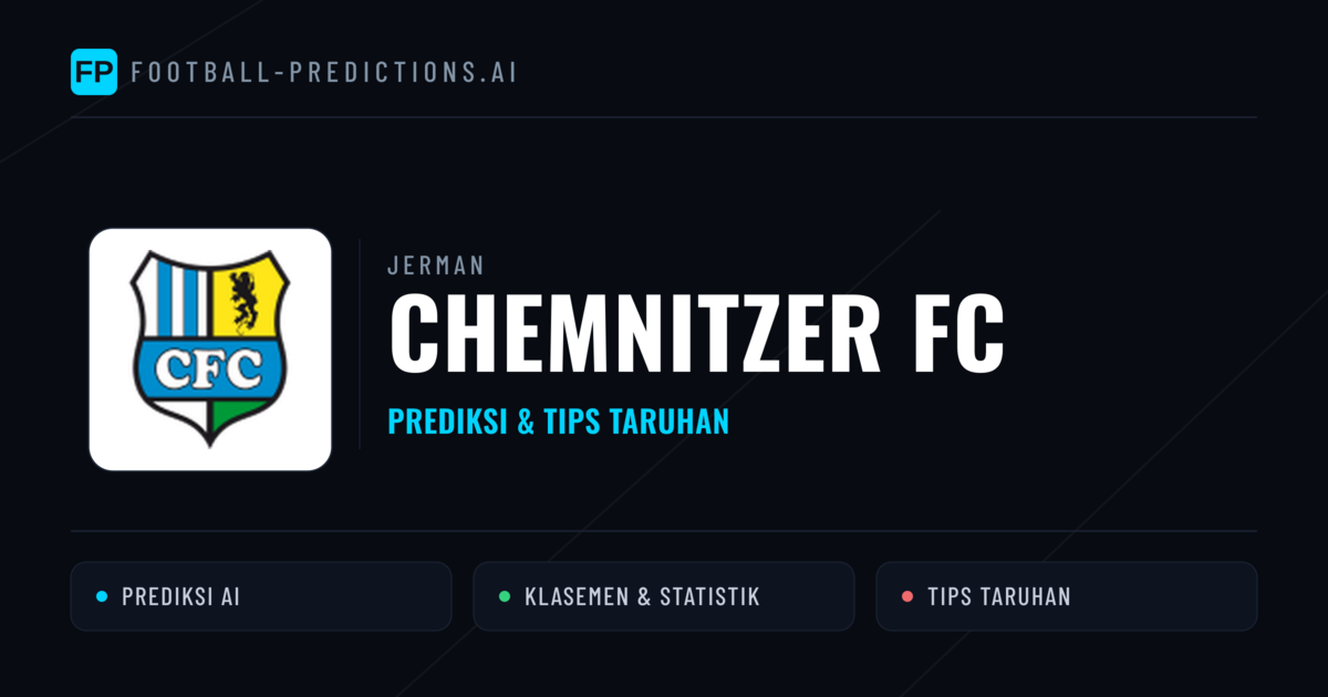 Chemnitzer FC Prediksi & Statistik Piala Dunia