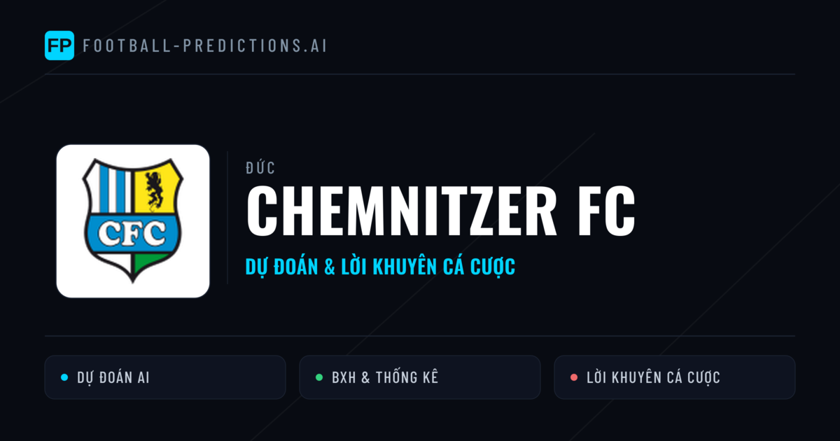 Chemnitzer FC Dự đoán & Thống kê