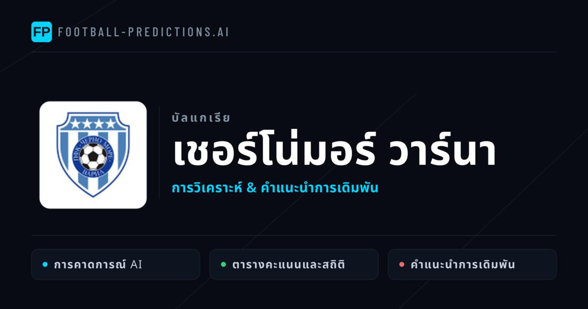 เชอร์โน่มอร์ วาร์นา การวิเคราะห์และสถิติ