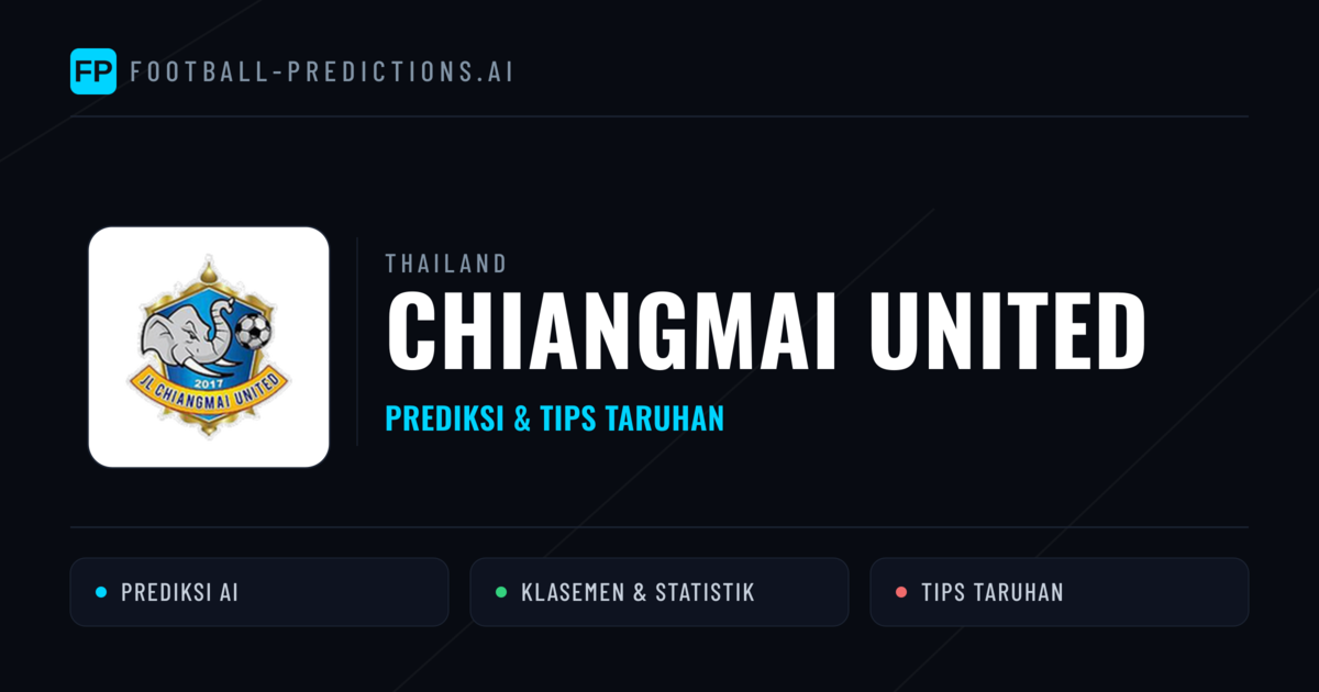 Chiangmai United Prediksi & Statistik Piala Dunia