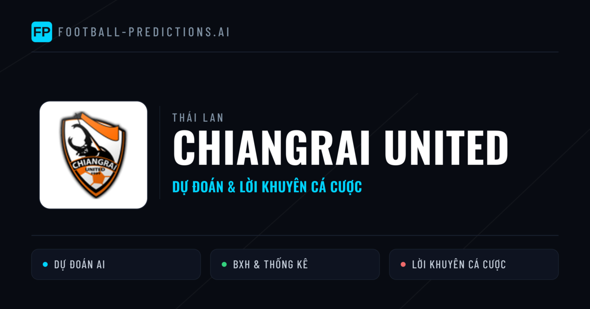 Chiangrai United Dự đoán & Thống kê