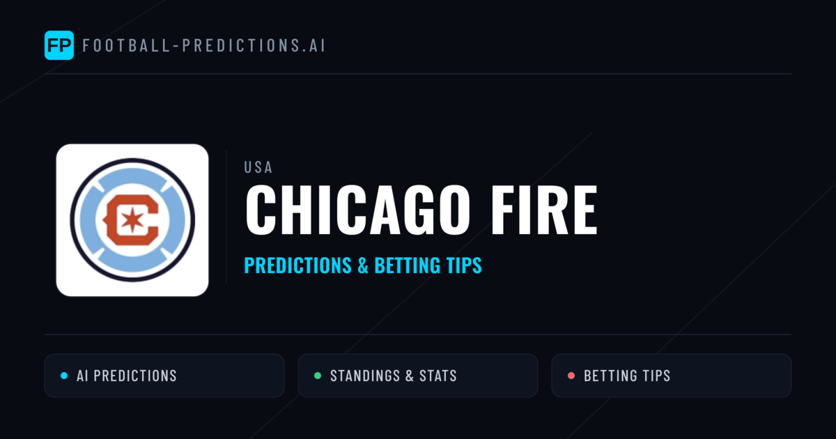 Chicago Fire Predictions & Stats