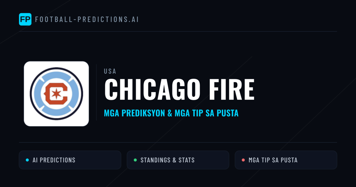 Chicago Fire Predictions & Stats