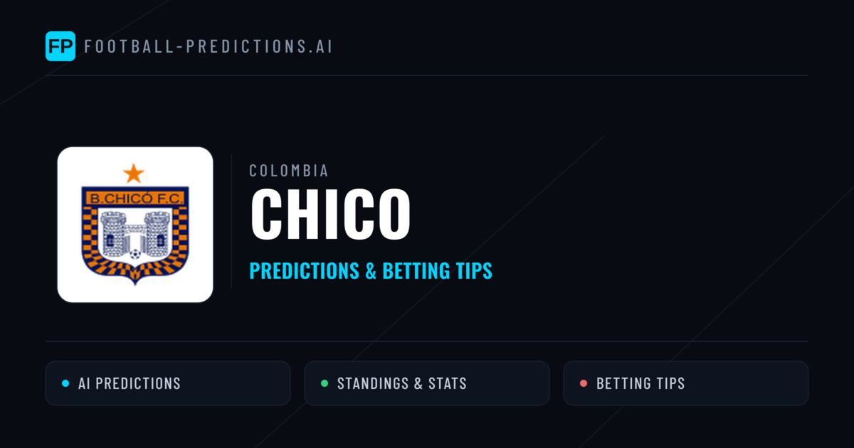 Chico Predictions & Stats