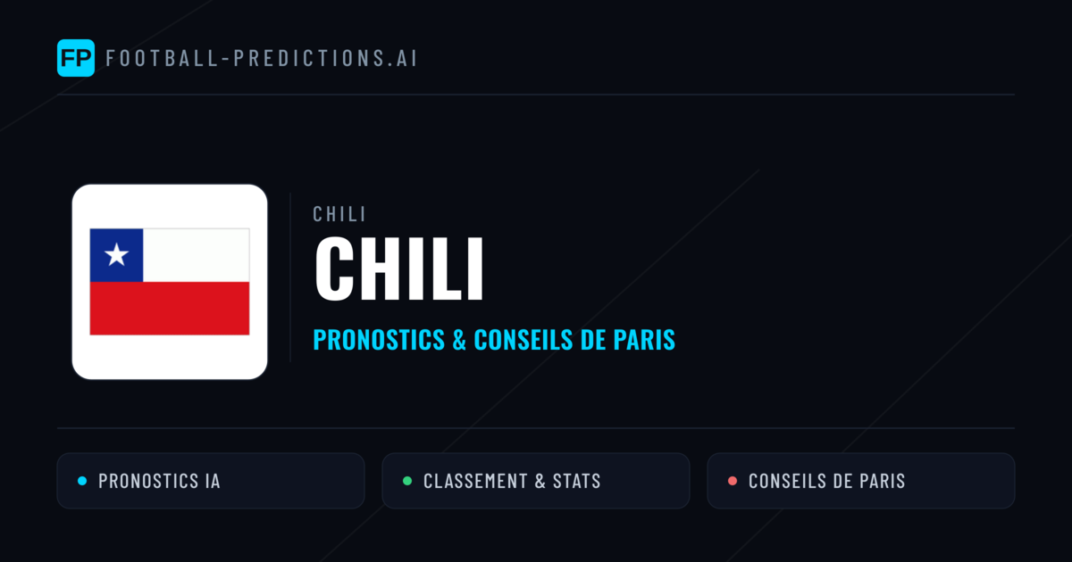 Chili Pronostics & Statistiques