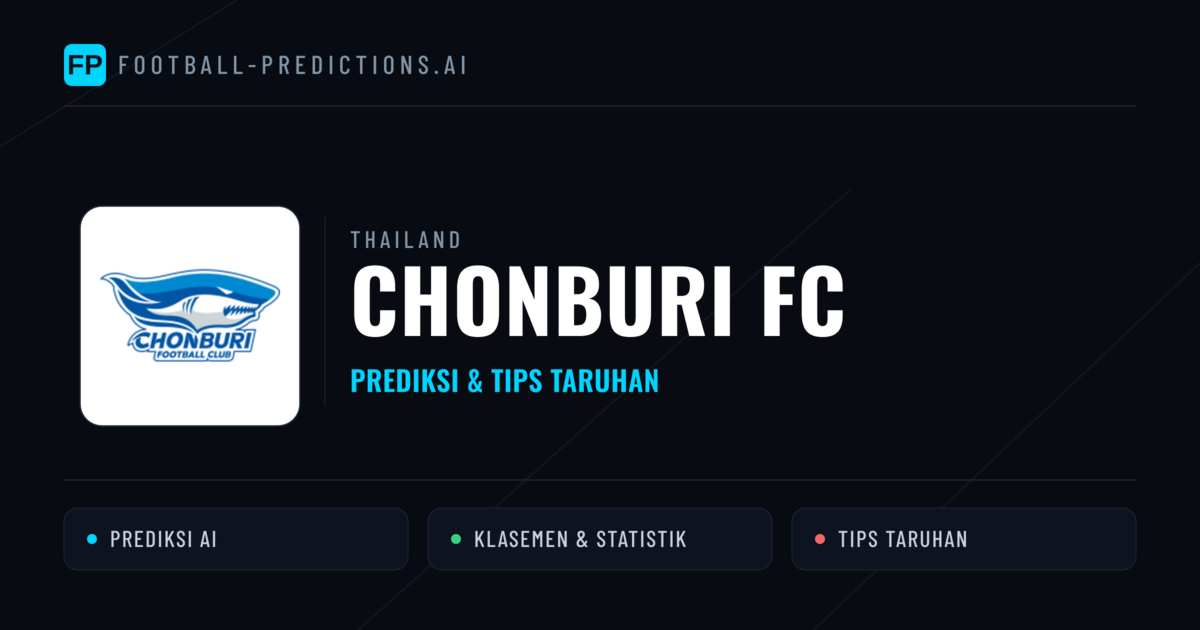 Chonburi FC Prediksi & Statistik Piala Dunia