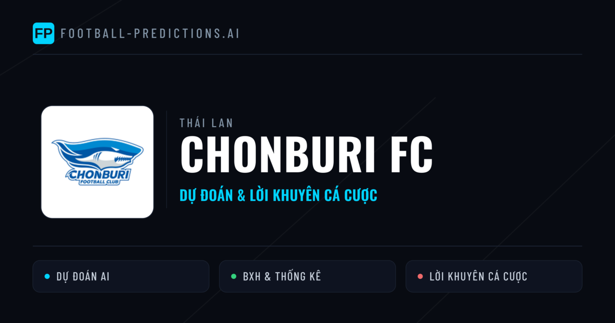 Chonburi FC Dự đoán & Thống kê